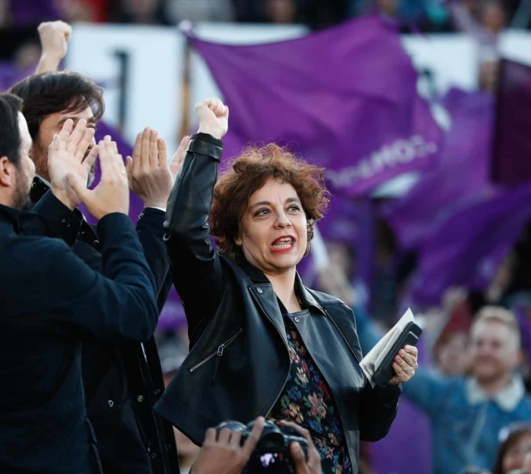 La exjefa de Legal de Podemos utilizó el chat 'germen de las cloacas' para arremeter contra su partido por el 'caso Dina'