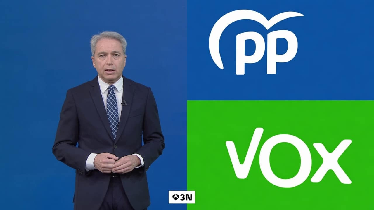 Vicente Vallés habla como si te leyera el parte médico, y por eso es eficaz y terrible como una lavativa.