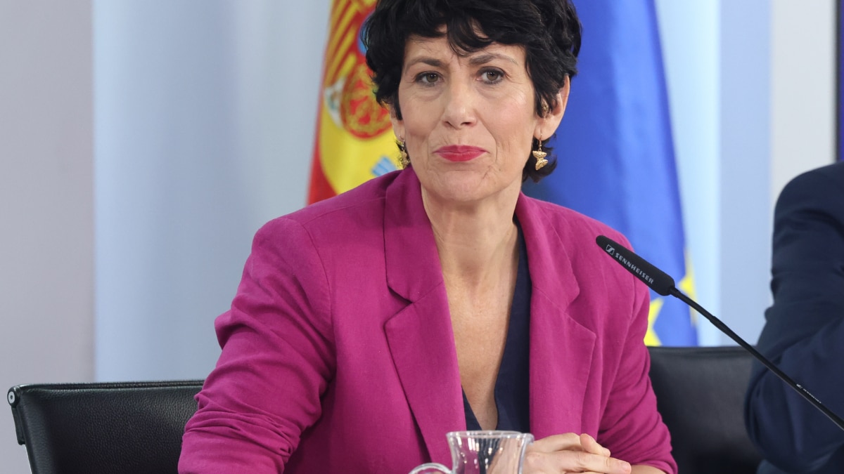 La ministra de Inclusión, Seguridad Social y Migraciones, Elma Saiz