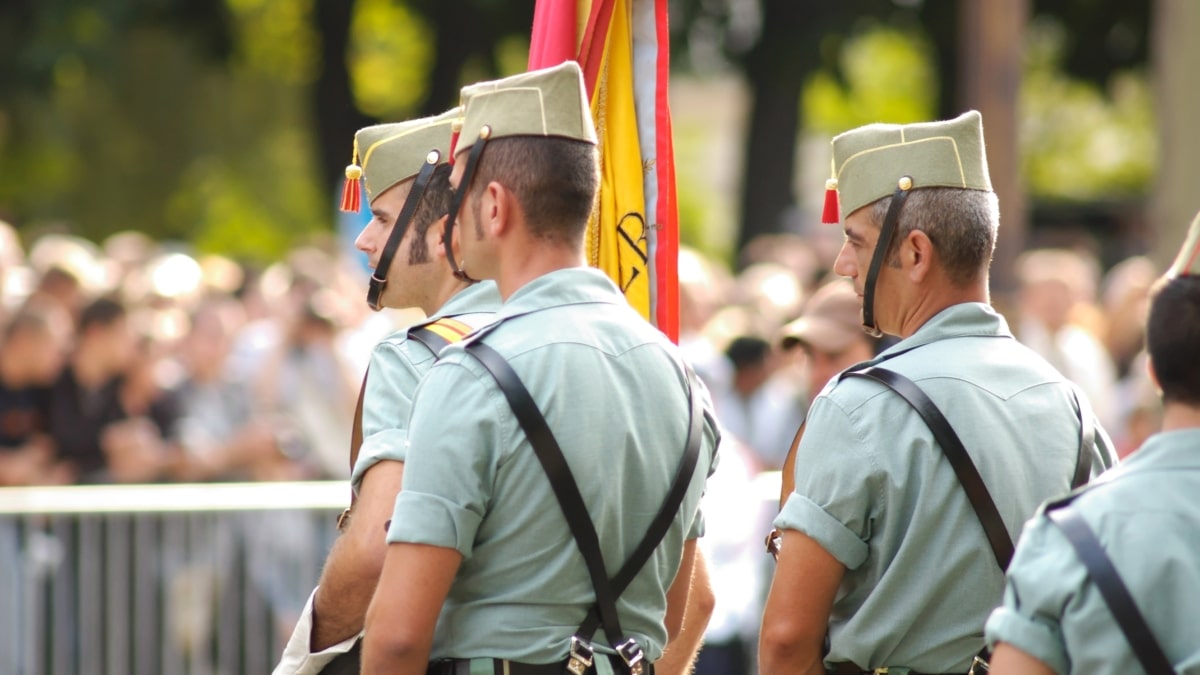 Legión española salvó el golpe de estado contra la segunda república
