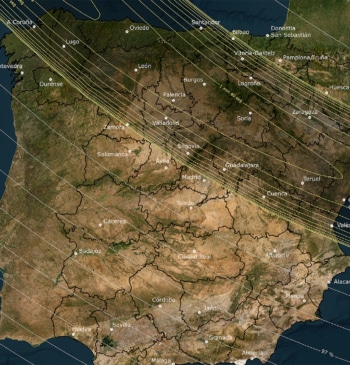 El eclipse que pondrá a prueba la logística de España: "Se esperan [...]