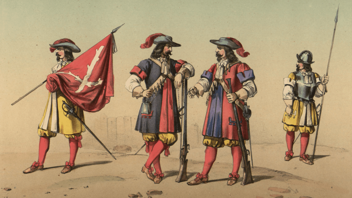 Infantería de linea española de la dinastía austriaca en el siglo XVII
