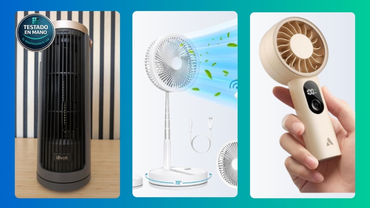 10 mejores ventiladores portátiles de 2026, Comparativa