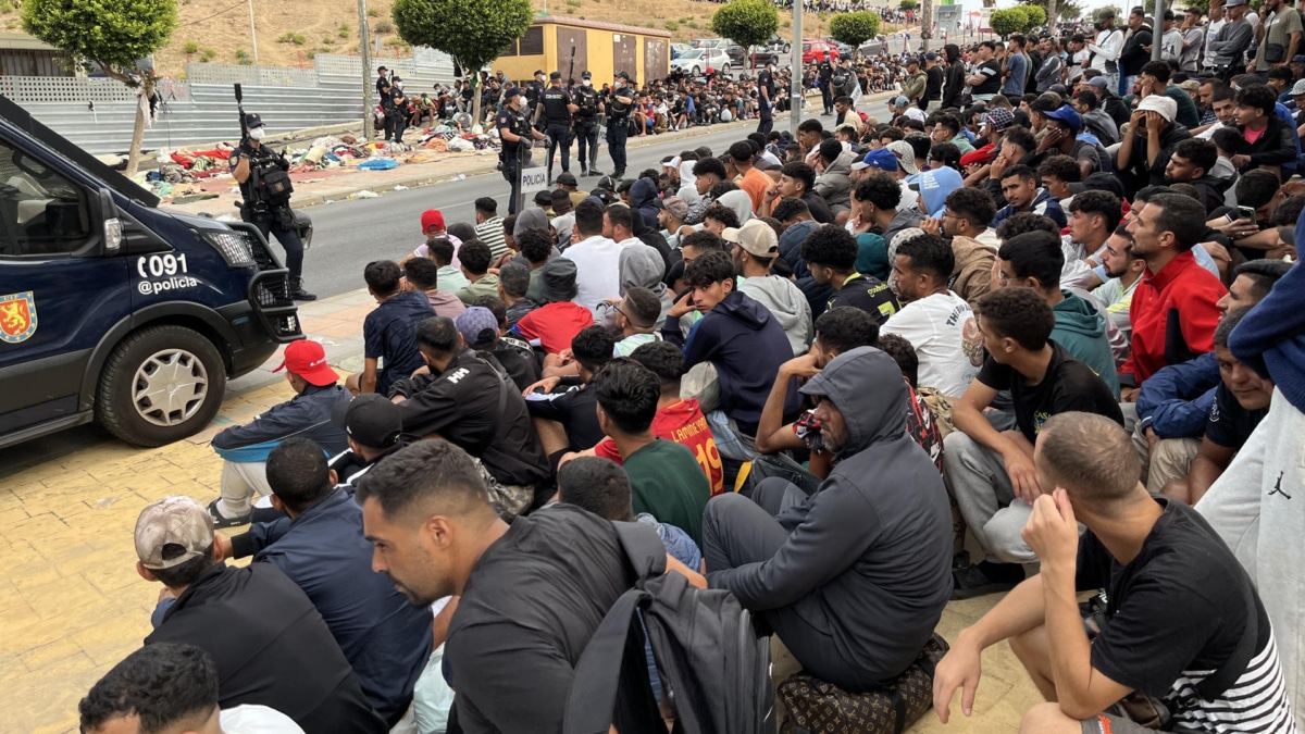 Inmigrantes en Ceuta
