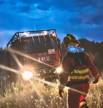 Muere un soldado de la UME durante el operativo contra el incendio [...]