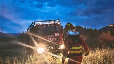 Muere un soldado de la UME durante el operativo contra el incendio de Las Peñas de Riglos en Huesca