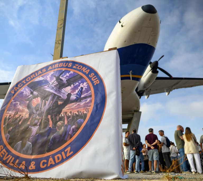 Rechazo mayoritario de los trabajadores de Airbus a suspender temporalmente la huelga
