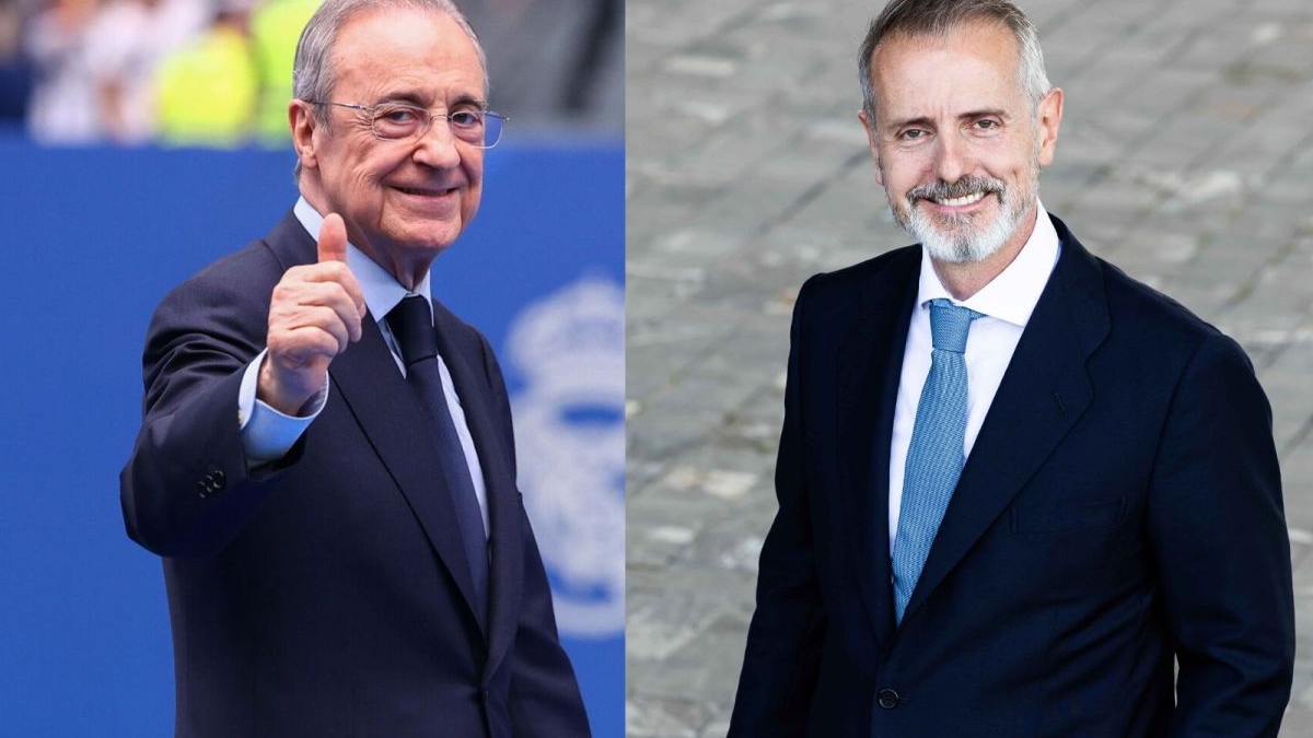 Florentino Pérez y Marc Murtra