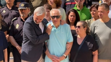 Aragón rinde homenaje al militar de la UME fallecido en el incendio de Las Peñas de Riglos