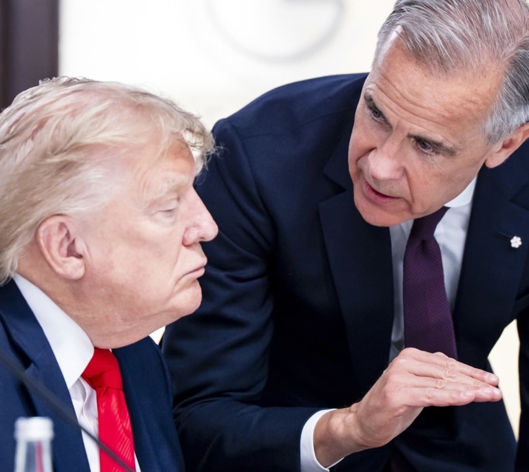 Canadá se planta en la negociación comercial con EEUU y Carney promete replicar los aranceles de Trump "dólar por dólar"