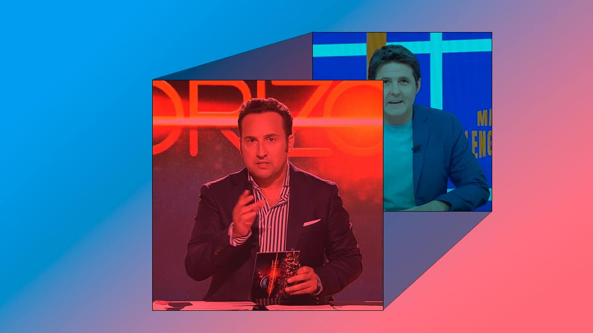 Iker Jiménez y Jesús Cintora presentan Horizonte en Cuatro y Malas lenguas en TVE respectivamente