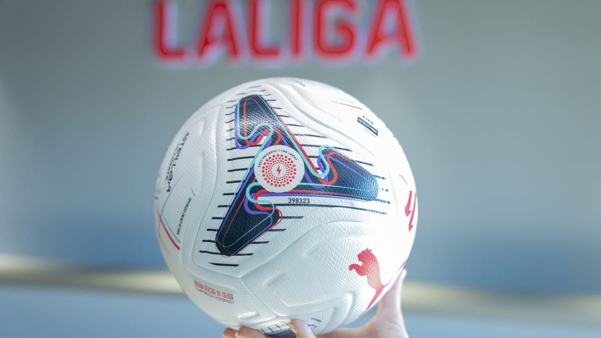 LaLiga EA Sports es la primera competición nacional de fútbol en implantar la tecnología de Balón Conectado en todos sus partidos