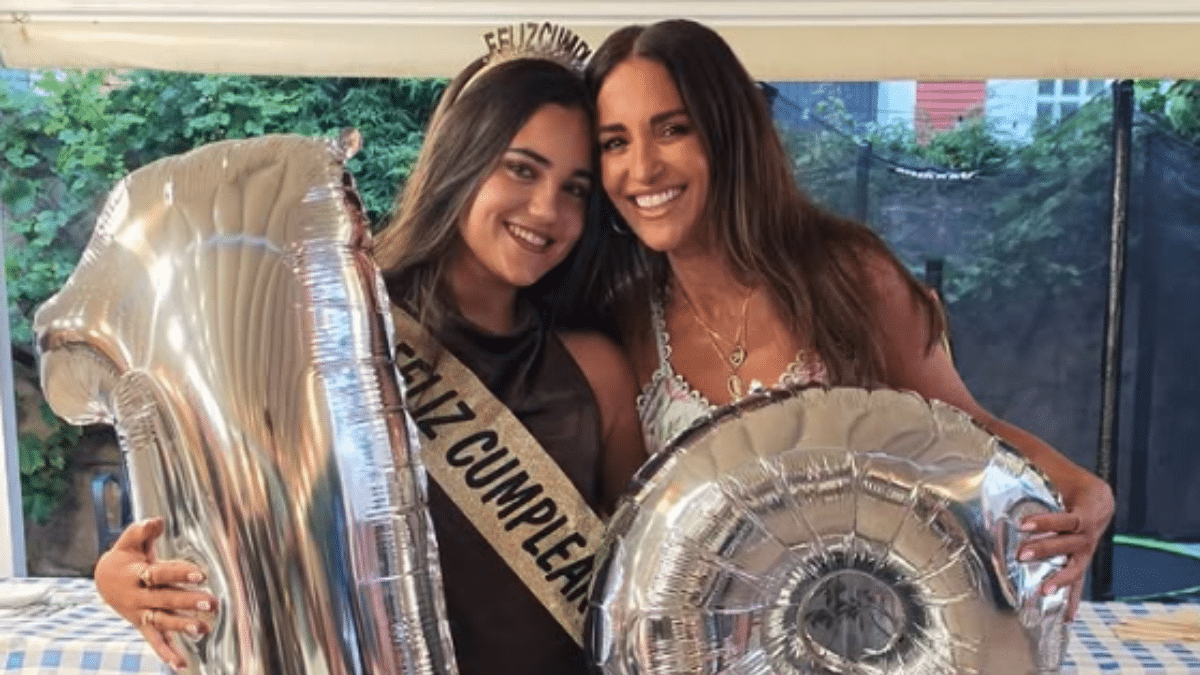 Paula Echevarría junto a su hija, Daniella Bustamante