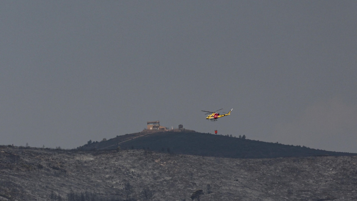 La Generalitat ordena evacuar Gátova por el incendio forestal de Segorbe