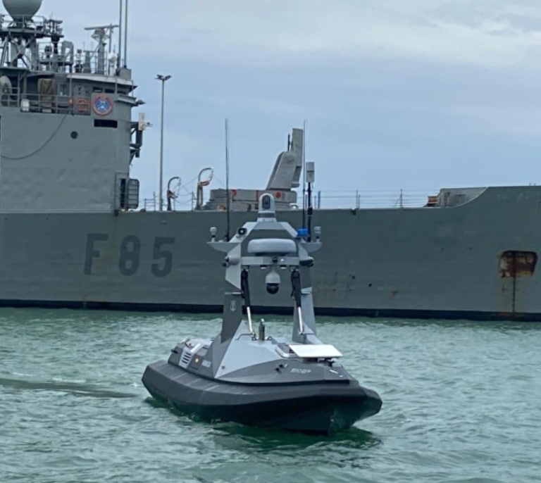La Armada prepara a sus nuevos drones marítimos para ir armados con torretas remotas