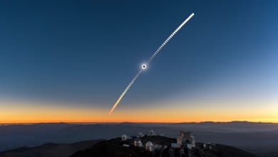 Siga en directo el eclipse solar total