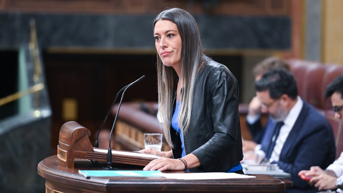 La portavoz de Junts en el Congreso, Miriam Nogueras