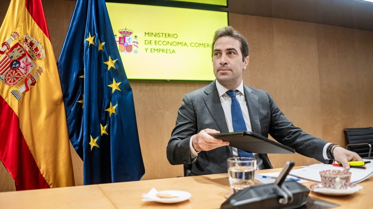 El vicepresidente primero y ministro de Economía, Comercio y Empresa, Carlos Cuerpo
