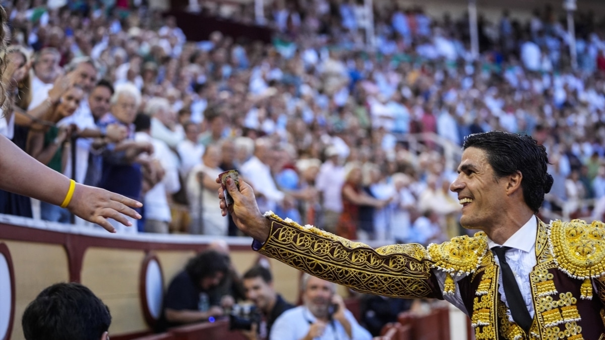 Pablo Aguado, en su vuelta al ruedo triunfal en El Puerto.