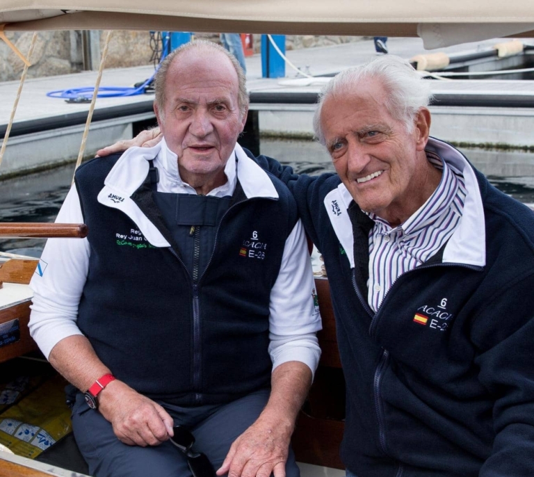 Muere Josep Cusí, el fiel amigo del rey Juan Carlos y armador del 'Bribón'