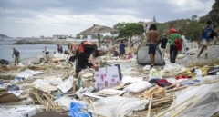Al menos 500 migrantes se ven obligados a regresar al Trampolín pocas horas después de su desalojo
