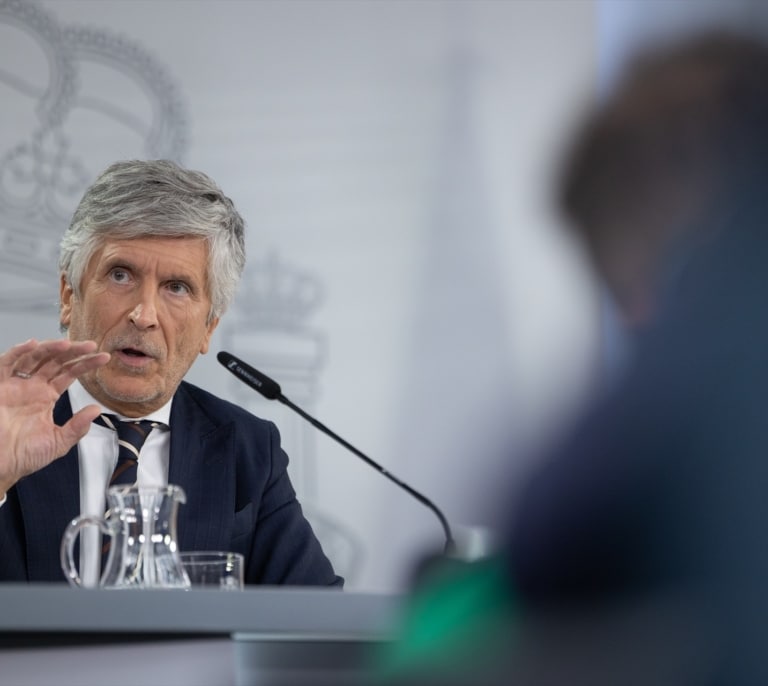 Siga en directo la comparecencia de Marlaska sobre la situación en Ceuta