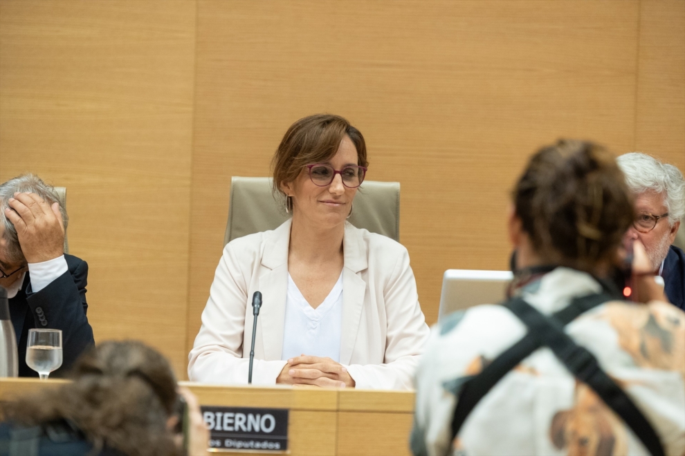 La ministra de Sanidad, Mónica García, comparece a petición propia ante la Comisión de Sanidad, en el Congreso de los Diputados