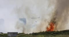 El incendio de El Saler sube a nivel 2 y obliga a evacuar la población y los campings