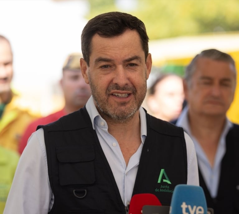 Juanma Moreno exige al Gobierno medidas urgentes contra la violencia y el narcotráfico en Andalucía