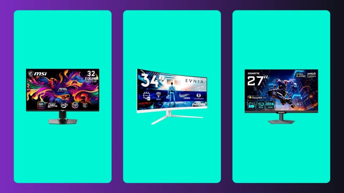 Los 11 mejores monitores gaming 4K calidad-precio 2026