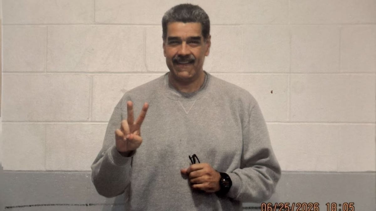 El expresidente de Venezuela, Nicolás Maduro, desde la cárcel