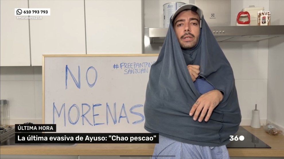 Marc Biarnés, donde Cintora: como un Wyoming que vive con sus padres.