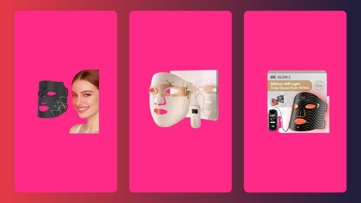 Mejor máscara LED facial: las 10 opciones más recomendadas para cuidar tu piel 