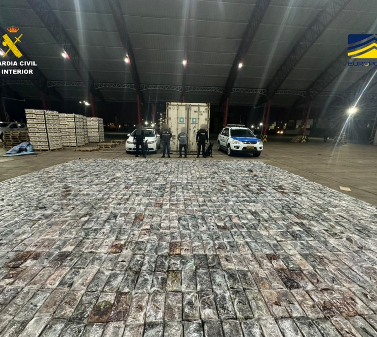Nueva macrooperación contra el narcotráfico acaba con más 21 toneladas de cocaína incautadas y 43 detenidos