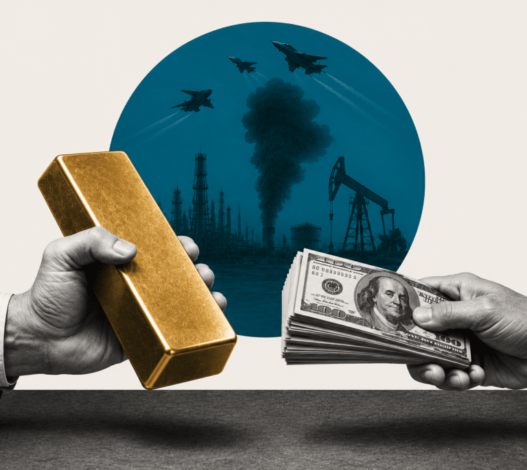 Liquidez, petróleo y un dólar fuerte: las claves de la caída del precio del oro durante la guerra en Irán