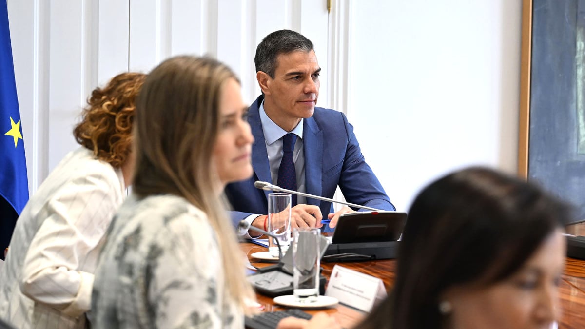 Pedro Sánchez preside la reunión del Consejo de Seguridad Nacional el 17 de junio de 2025.