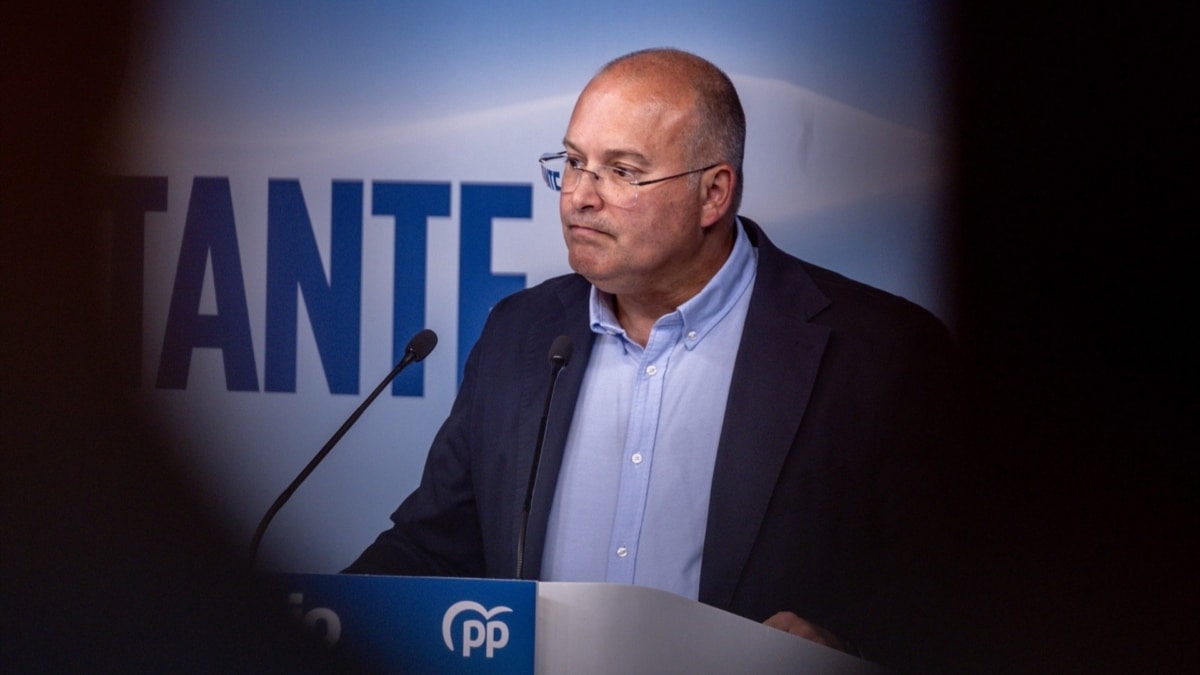 El secretario general del PP, Miguel Tellado.