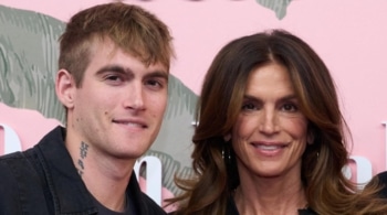 Presley Gerber junto a su madre, la modelo Cindy Crawford