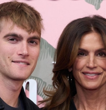 Presley Gerber junto a su madre, la modelo Cindy Crawford