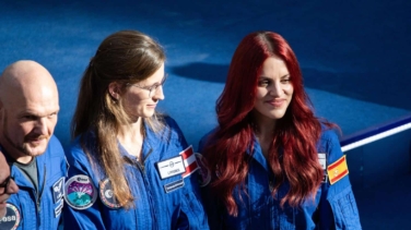Sara García Alonso, la astronauta leonesa que luce en la Cumbre Espacial de París