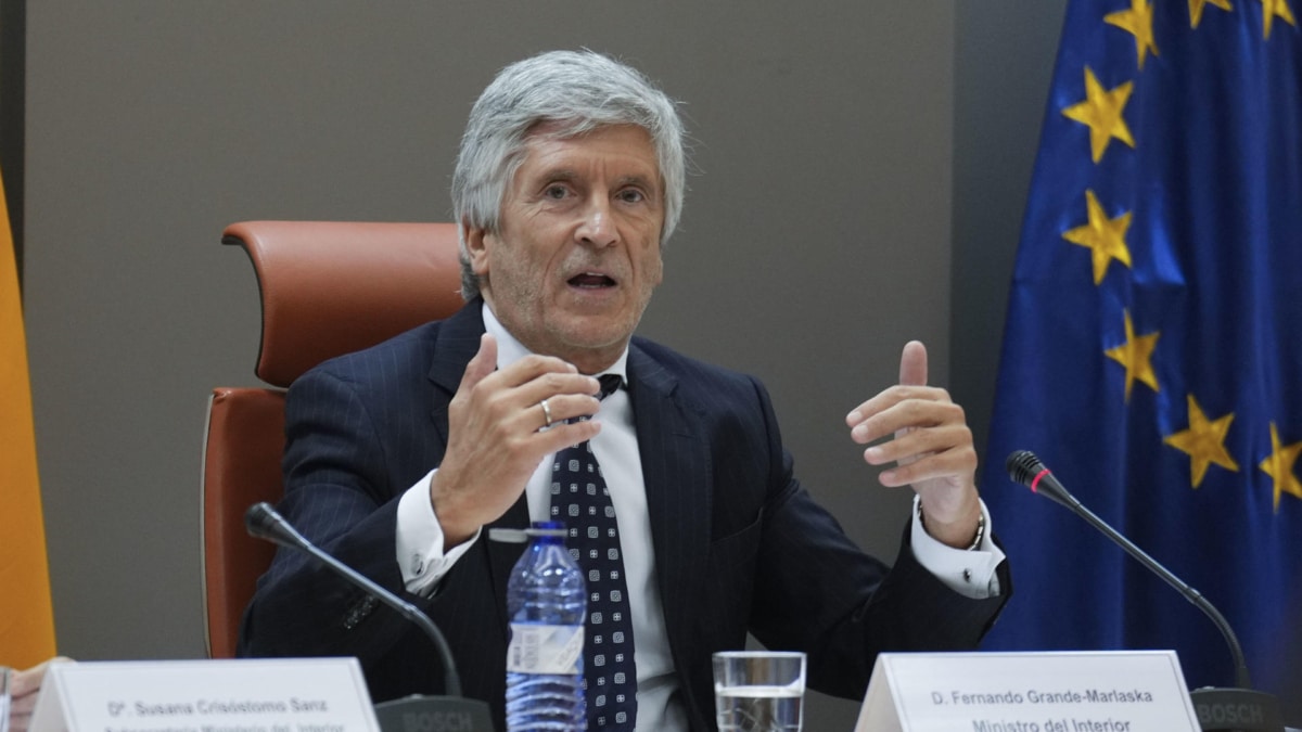 El ministro del Interior, Fernando Grande-Marlaska