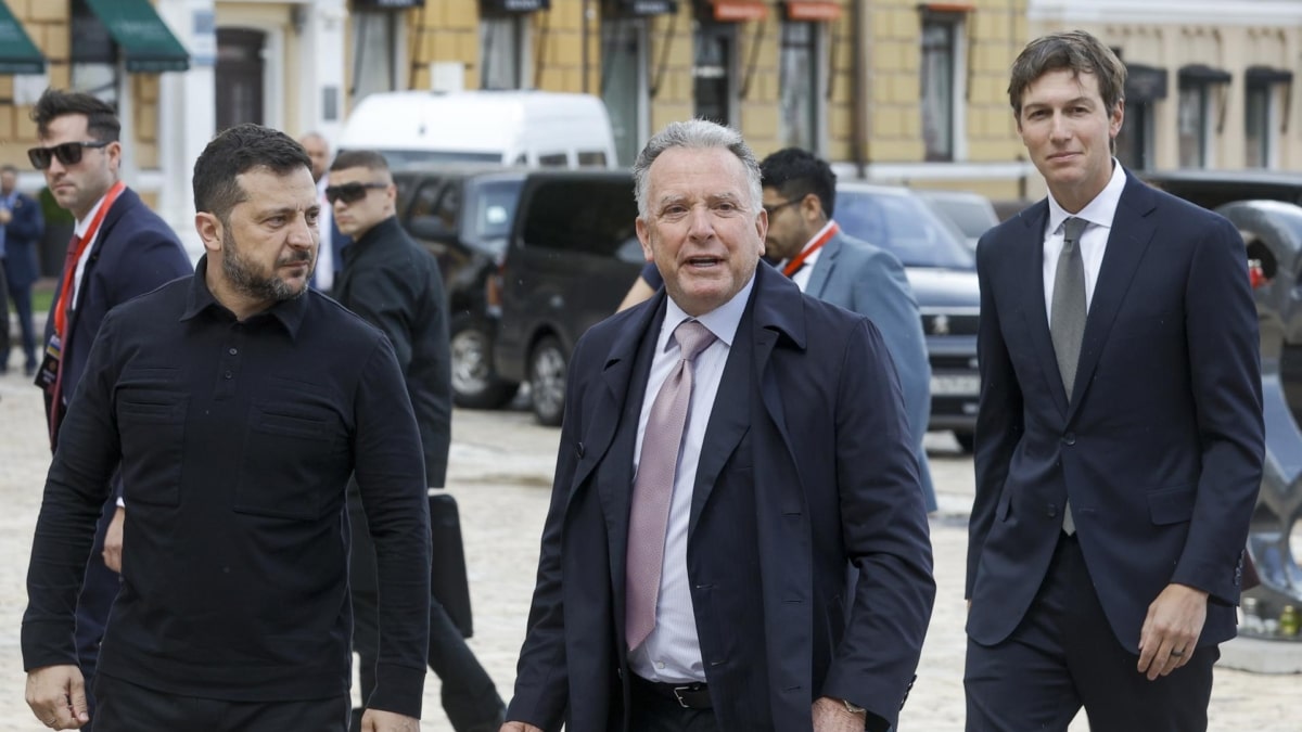 La visita de Kushner y Witkoff a Kiev se salda sin anuncios de progresos hacia la paz
