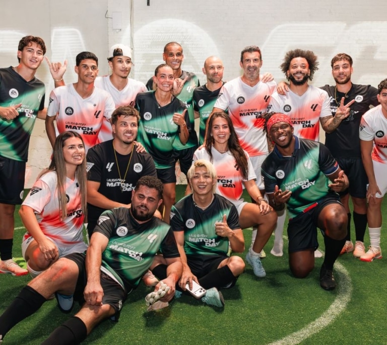 LaLiga y EA Sports reúnen a Figo, Marcelo, Rivaldo y Mascherano en Nueva York para el estreno mundial de EA Sports FC 27