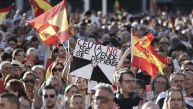 Una marea humana inunda Madrid y las principales ciudades españolas en apoyo a Ceuta