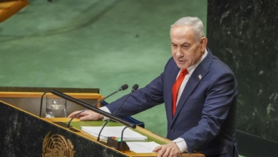 Netanyahu desafía a los diplomáticos que abandonan la sala de la ONU: "Si hay más cobardes morales, que se vayan"