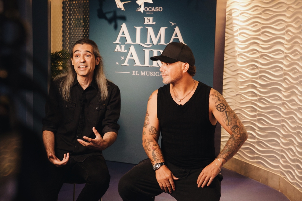 Alejandro Sanz y Álvaro Tato .