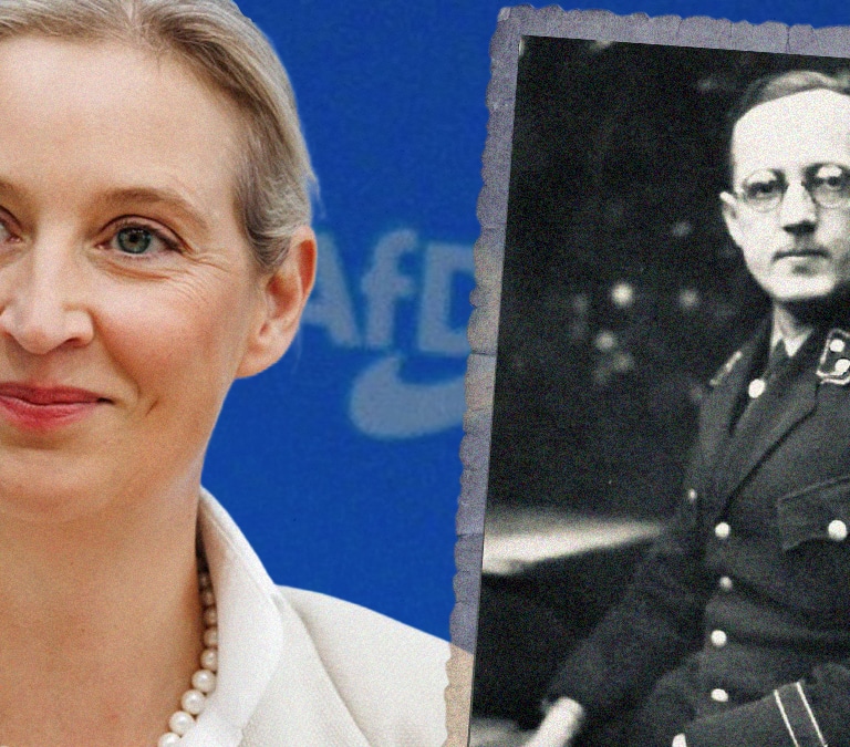 La familia nazi de Alice Weidel, líder de AfD: su abuelo Hans fue juez al servicio de Hitler en la Varsovia ocupada