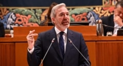 Azcón defiende el fichaje de su exasesora por Blackstone: "Cumple la Ley de Incompatibilidades y lo demás es una opinión"
