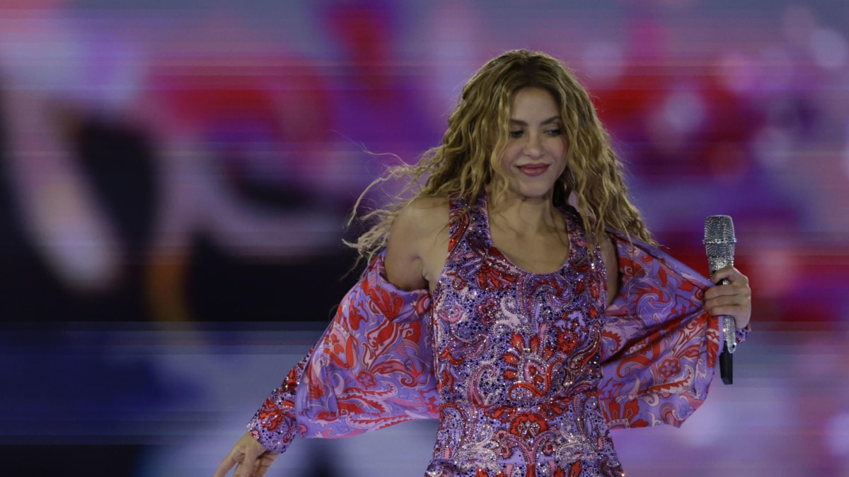 Las primeras fotos del show de Shakira en Madrid