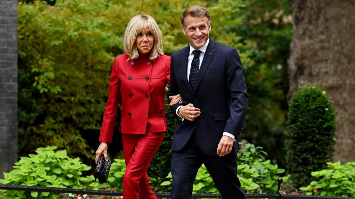 Brigitte y Emmanuel Macron el pasado 3 de septiembre en Londres.